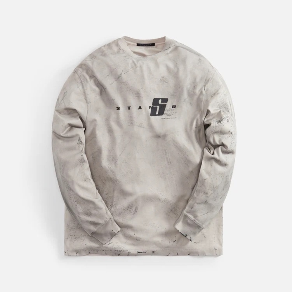 Stampd Transit Long Sleeve Relaxed Tee Size Large